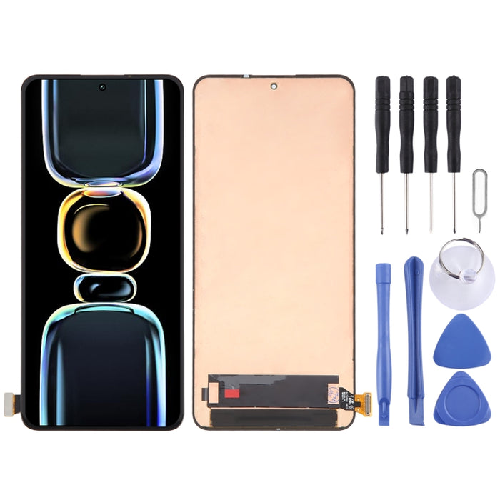 Pantalla LCD de material OLED original con ensamblaje completo del digitalizador, For Xiaomi Redmi K60 Pro, For Xiaomi Redmi K60E, For Xiaomi Redmi K60