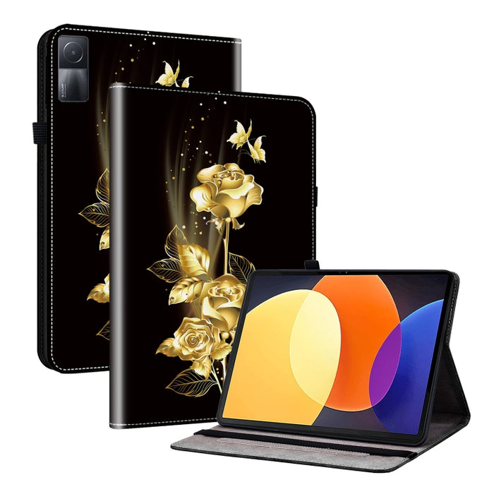 Funda para tableta de cuero pintado con textura de cristal, For Redmi K Pad 2 8.8 inch 2026, For Xiaomi Redmi K Pad 8.8 inch, For Xiaomi Redmi Pad 2 11 inch, For Xiaomi Pad 7 / Pad 7 Pro, For Xiaomi Redmi Pad SE 8.7, For Xiaomi Redmi Pad Pro 12.1      ...
