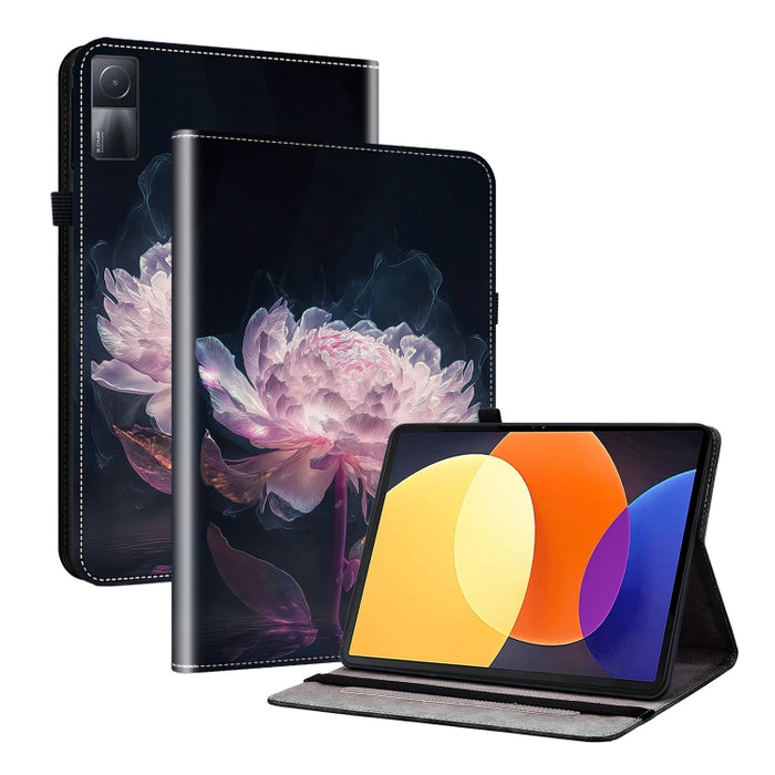 Funda para tableta de cuero pintado con textura de cristal, For Redmi K Pad 2 8.8 inch 2026, For Xiaomi Redmi K Pad 8.8 inch, For Xiaomi Redmi Pad 2 11 inch, For Xiaomi Pad 7 / Pad 7 Pro, For Xiaomi Redmi Pad SE 8.7, For Xiaomi Redmi Pad Pro 12.1      ...