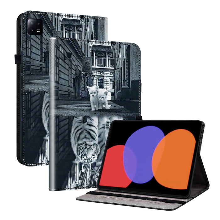 Funda para tableta de cuero pintado con textura de cristal, For Redmi K Pad 2 8.8 inch 2026, For Xiaomi Redmi K Pad 8.8 inch, For Xiaomi Redmi Pad 2 11 inch, For Xiaomi Pad 7 / Pad 7 Pro, For Xiaomi Redmi Pad SE 8.7, For Xiaomi Redmi Pad Pro 12.1      ...
