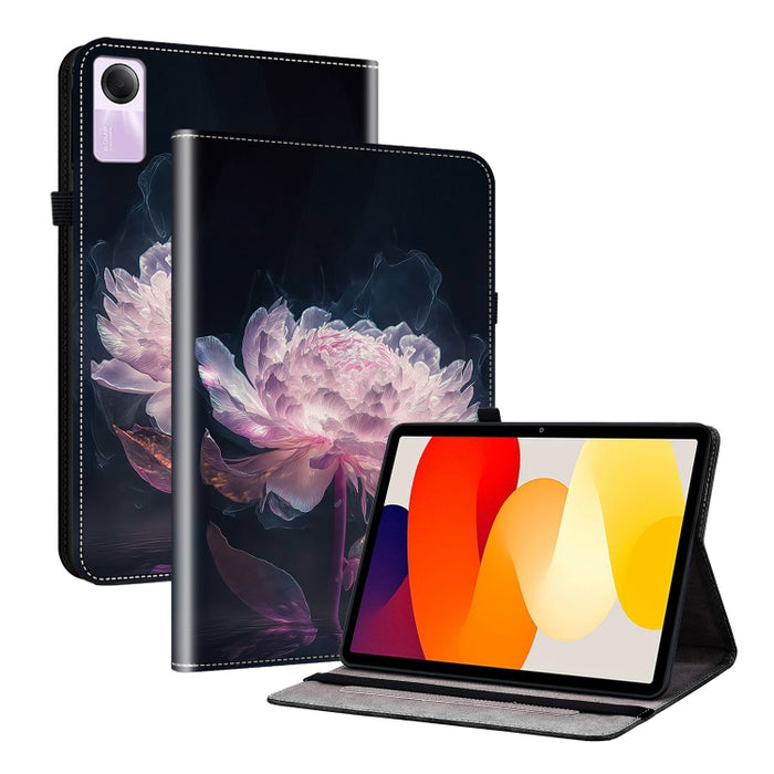 Funda para tableta de cuero pintado con textura de cristal, For Redmi K Pad 2 8.8 inch 2026, For Xiaomi Redmi K Pad 8.8 inch, For Xiaomi Redmi Pad 2 11 inch, For Xiaomi Pad 7 / Pad 7 Pro, For Xiaomi Redmi Pad SE 8.7, For Xiaomi Redmi Pad Pro 12.1      ...