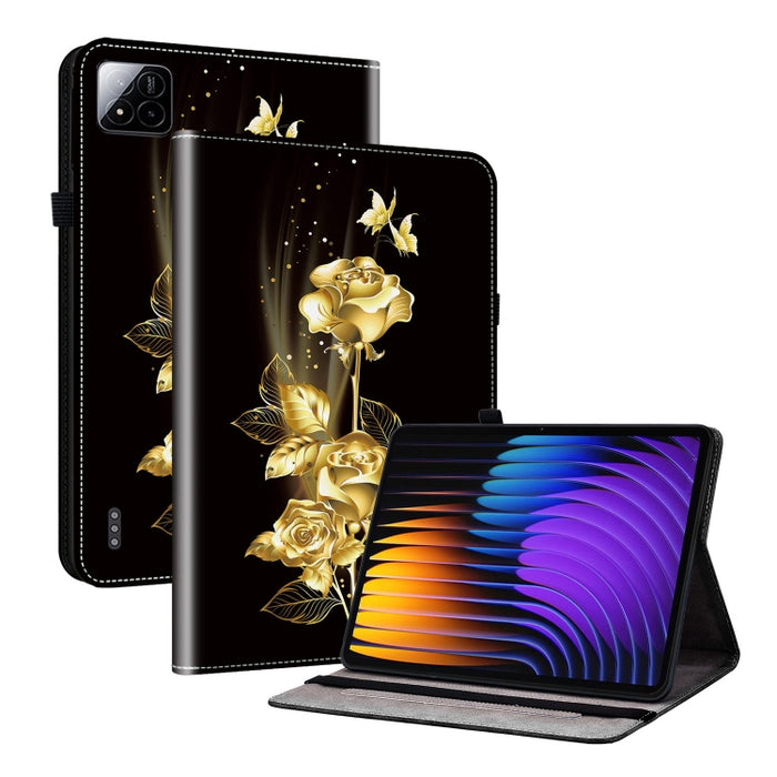 Funda para tableta de cuero pintado con textura de cristal, For Redmi K Pad 2 8.8 inch 2026, For Xiaomi Redmi K Pad 8.8 inch, For Xiaomi Redmi Pad 2 11 inch, For Xiaomi Pad 7 / Pad 7 Pro, For Xiaomi Redmi Pad SE 8.7, For Xiaomi Redmi Pad Pro 12.1      ...