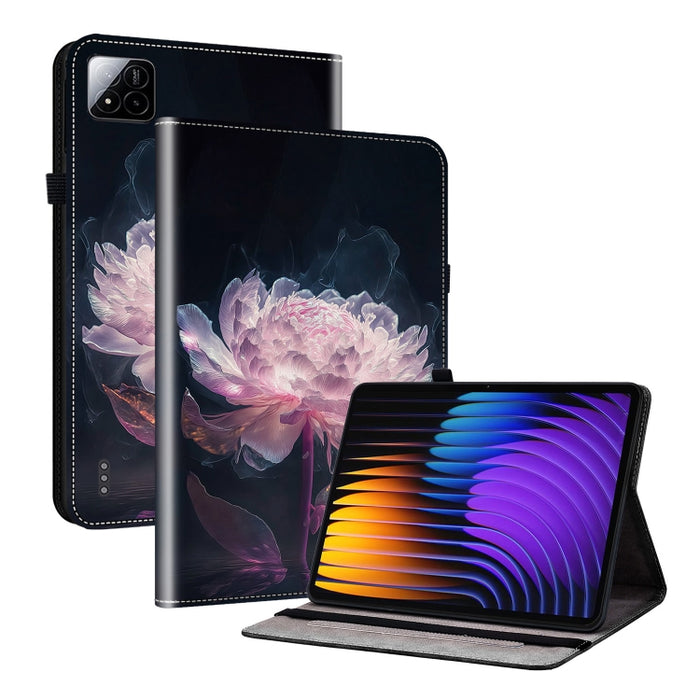 Funda para tableta de cuero pintado con textura de cristal, For Redmi K Pad 2 8.8 inch 2026, For Xiaomi Redmi K Pad 8.8 inch, For Xiaomi Redmi Pad 2 11 inch, For Xiaomi Pad 7 / Pad 7 Pro, For Xiaomi Redmi Pad SE 8.7, For Xiaomi Redmi Pad Pro 12.1      ...