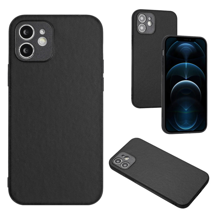 Funda individual para teléfono con patrón de cuero R20, For iPhone 12 mini, For iPhone 11 Pro Max, For iPhone 11, For iPhone 11 Pro, For iPhone XS / X, For iPhone XR, For iPhone XS Max, For iPhone 8 Plus / 7 Plus
