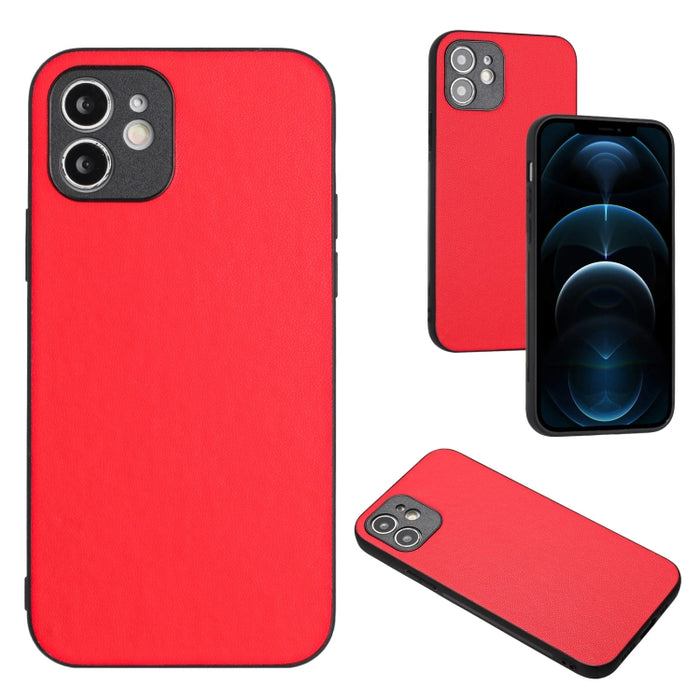 Funda individual para teléfono con patrón de cuero R20, For iPhone 12 mini, For iPhone 11 Pro Max, For iPhone 11, For iPhone 11 Pro, For iPhone XS / X, For iPhone XR, For iPhone XS Max, For iPhone 8 Plus / 7 Plus