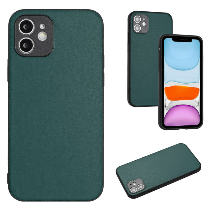 Funda individual para teléfono con patrón de cuero R20, For iPhone 12 mini, For iPhone 11 Pro Max, For iPhone 11, For iPhone 11 Pro, For iPhone XS / X, For iPhone XR, For iPhone XS Max, For iPhone 8 Plus / 7 Plus