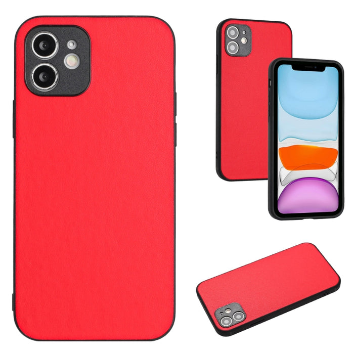 Funda individual para teléfono con patrón de cuero R20, For iPhone 12 mini, For iPhone 11 Pro Max, For iPhone 11, For iPhone 11 Pro, For iPhone XS / X, For iPhone XR, For iPhone XS Max, For iPhone 8 Plus / 7 Plus