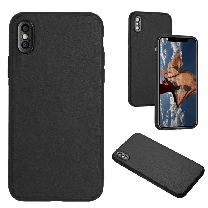 Funda individual para teléfono con patrón de cuero R20, For iPhone 12 mini, For iPhone 11 Pro Max, For iPhone 11, For iPhone 11 Pro, For iPhone XS / X, For iPhone XR, For iPhone XS Max, For iPhone 8 Plus / 7 Plus