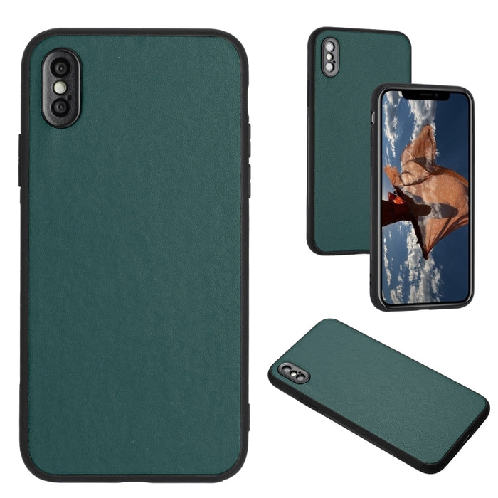 Funda individual para teléfono con patrón de cuero R20, For iPhone 12 mini, For iPhone 11 Pro Max, For iPhone 11, For iPhone 11 Pro, For iPhone XS / X, For iPhone XR, For iPhone XS Max, For iPhone 8 Plus / 7 Plus