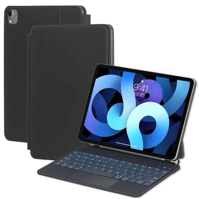 Funda de cuero con teclado Bluetooth y panel táctil, For iPad Air 11 2025 / 2024 / Pro 11 2022