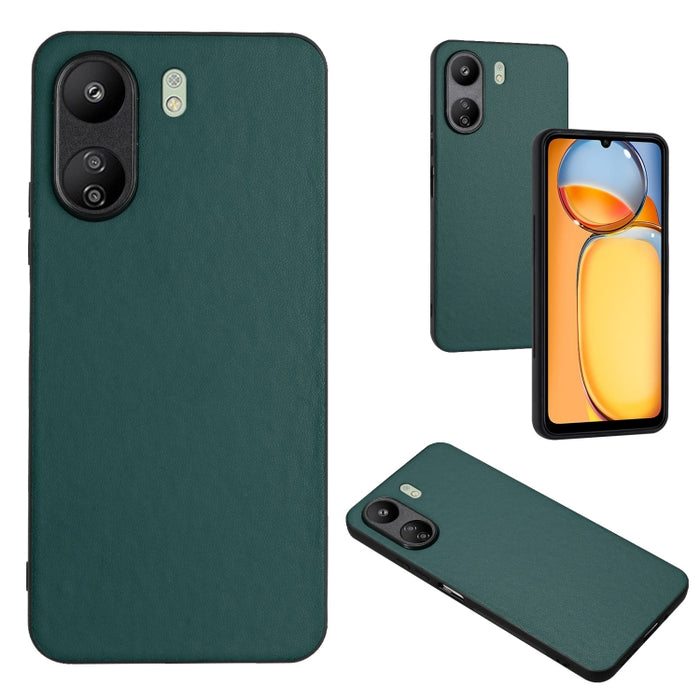 Funda individual para teléfono con patrón de cuero R20, For Xiaomi Redmi A3 4G Global, For Xiaomi Redmi Note 13 Pro 4G Global, For Xiaomi Redmi Note 13 4G Global, For Xiaomi Redmi 13C 5G Global/13R, For Xiaomi Redmi 13C 4G Global/Poco C65              ...