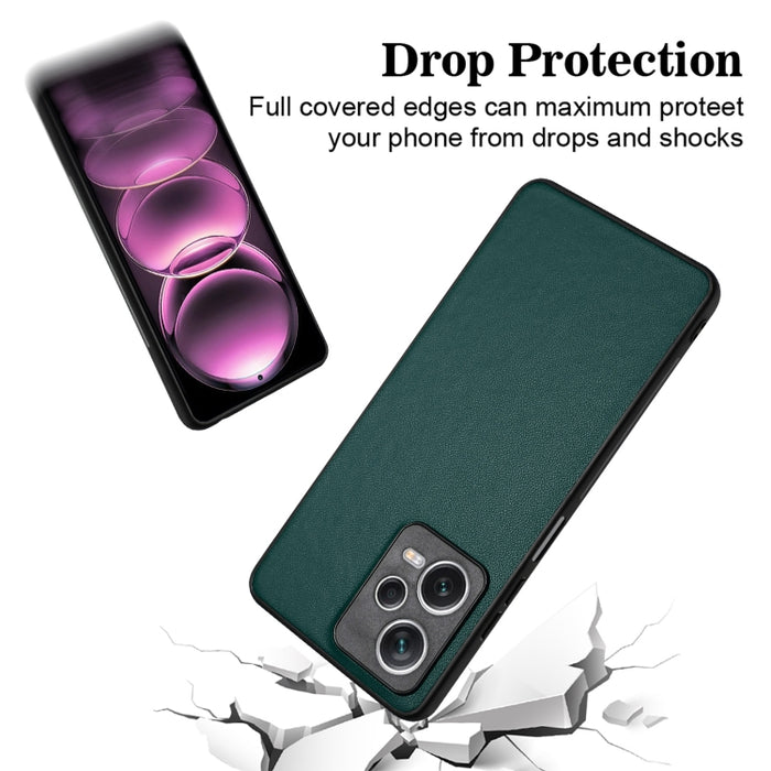 Funda individual para teléfono con patrón de cuero R20, For Xiaomi Redmi Note 12 5G Global, For Xiaomi Redmi 12C/11A, For Xiaomi Redmi K60/K60 Pro, For Xiaomi Redmi Note 12 Pro Speed, For Xiaomi Redmi K60 Championship Edition, For Xiaomi Redmi 10C