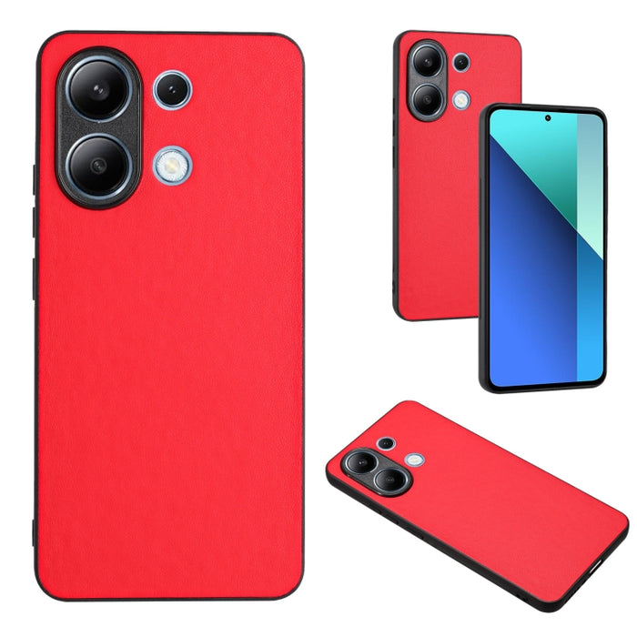 Funda individual para teléfono con patrón de cuero R20, For Xiaomi Redmi A3 4G Global, For Xiaomi Redmi Note 13 Pro 4G Global, For Xiaomi Redmi Note 13 4G Global, For Xiaomi Redmi 13C 5G Global/13R, For Xiaomi Redmi 13C 4G Global/Poco C65              ...
