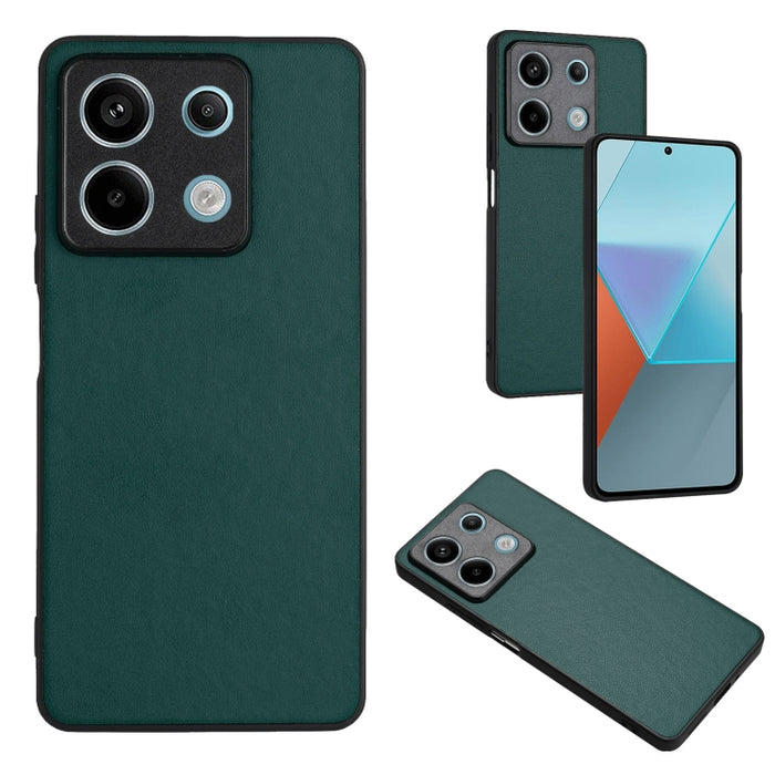 Funda individual para teléfono con patrón de cuero R20, For Xiaomi Redmi A3 4G Global, For Xiaomi Redmi Note 13 Pro 4G Global, For Xiaomi Redmi Note 13 4G Global, For Xiaomi Redmi 13C 5G Global/13R, For Xiaomi Redmi 13C 4G Global/Poco C65              ...