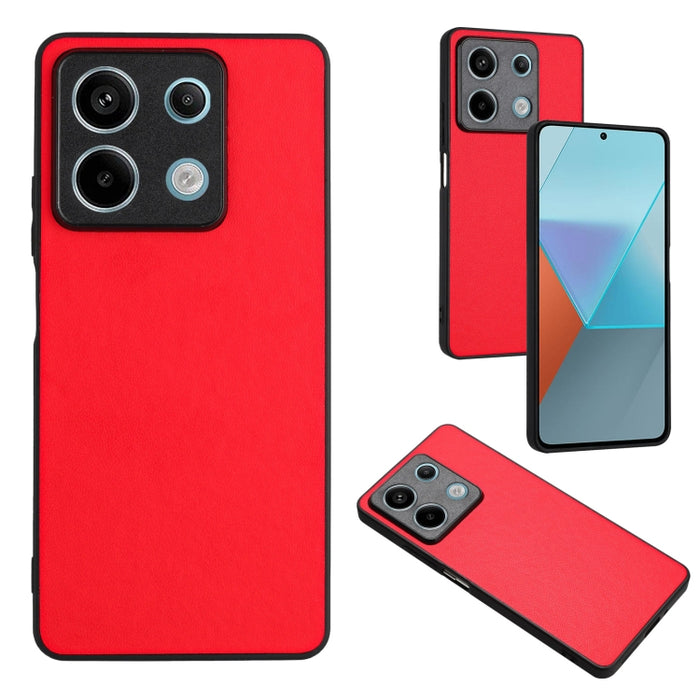 Funda individual para teléfono con patrón de cuero R20, For Xiaomi Redmi A3 4G Global, For Xiaomi Redmi Note 13 Pro 4G Global, For Xiaomi Redmi Note 13 4G Global, For Xiaomi Redmi 13C 5G Global/13R, For Xiaomi Redmi 13C 4G Global/Poco C65              ...