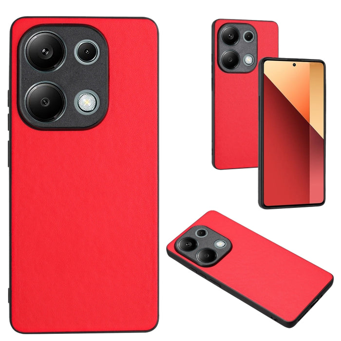 Funda individual para teléfono con patrón de cuero R20, For Xiaomi Redmi A3 4G Global, For Xiaomi Redmi Note 13 Pro 4G Global, For Xiaomi Redmi Note 13 4G Global, For Xiaomi Redmi 13C 5G Global/13R, For Xiaomi Redmi 13C 4G Global/Poco C65              ...