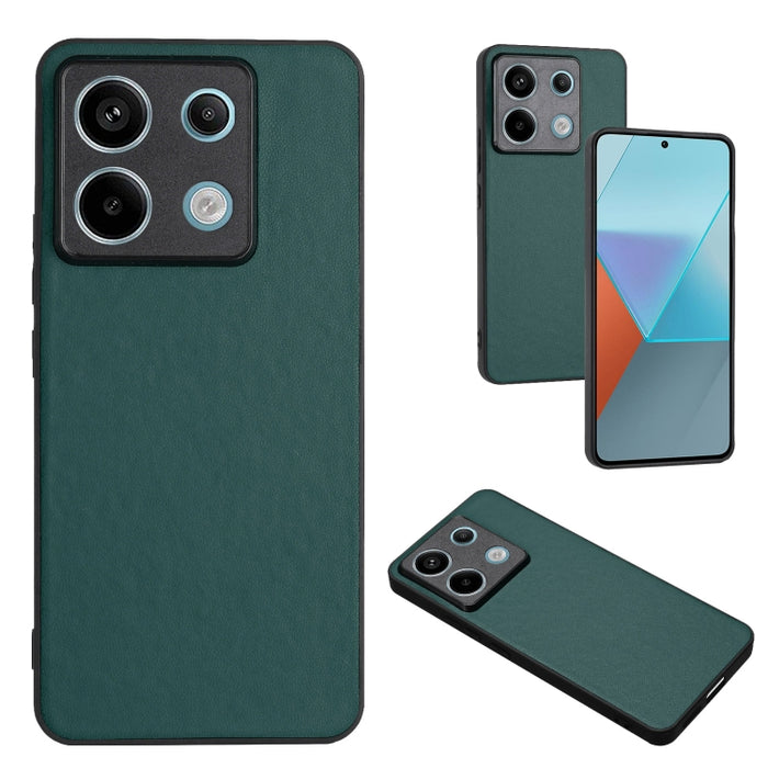 Funda individual para teléfono con patrón de cuero R20, For Xiaomi Redmi A3 4G Global, For Xiaomi Redmi Note 13 Pro 4G Global, For Xiaomi Redmi Note 13 4G Global, For Xiaomi Redmi 13C 5G Global/13R, For Xiaomi Redmi 13C 4G Global/Poco C65              ...