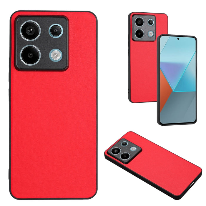 Funda individual para teléfono con patrón de cuero R20, For Xiaomi Redmi A3 4G Global, For Xiaomi Redmi Note 13 Pro 4G Global, For Xiaomi Redmi Note 13 4G Global, For Xiaomi Redmi 13C 5G Global/13R, For Xiaomi Redmi 13C 4G Global/Poco C65              ...