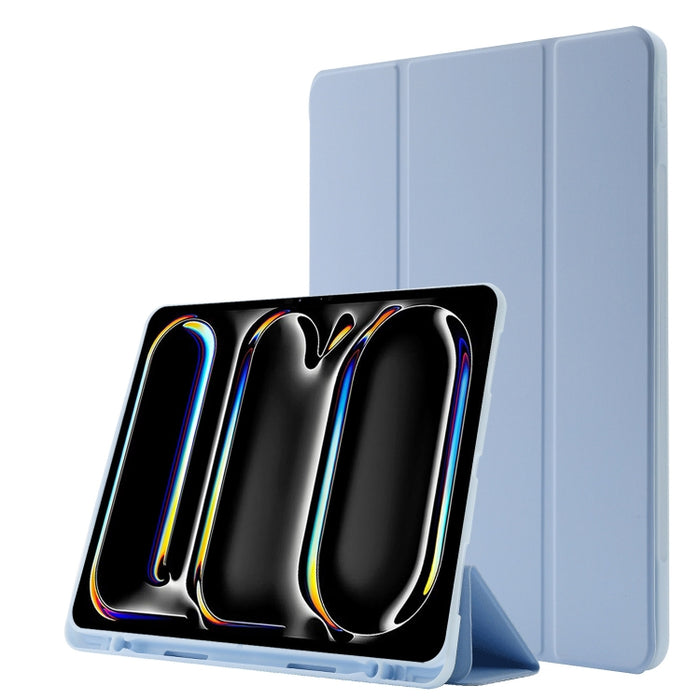 Estuche para tableta de cuero triple Skin Feel con ranura para bolígrafo, For iPad Pro 13 2025 / 2024, For iPad Pro 11 2025 / 2024, For iPad Air 11 2025 / 2024, For iPad Air 13 2025 / 2024