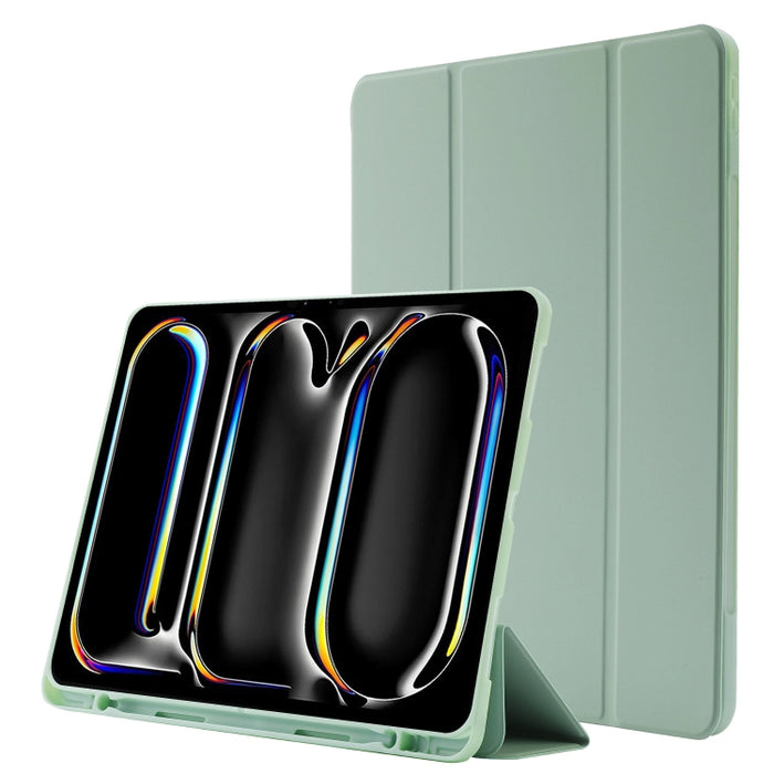 Estuche para tableta de cuero triple Skin Feel con ranura para bolígrafo, For iPad Pro 13 2025 / 2024, For iPad Pro 11 2025 / 2024, For iPad Air 11 2025 / 2024, For iPad Air 13 2025 / 2024