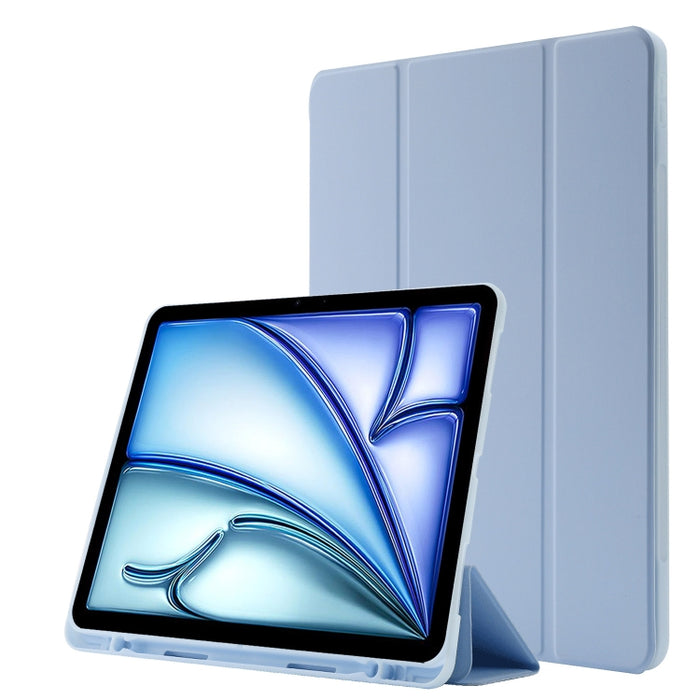 Estuche para tableta de cuero triple Skin Feel con ranura para bolígrafo, For iPad Pro 13 2025 / 2024, For iPad Pro 11 2025 / 2024, For iPad Air 11 2025 / 2024, For iPad Air 13 2025 / 2024