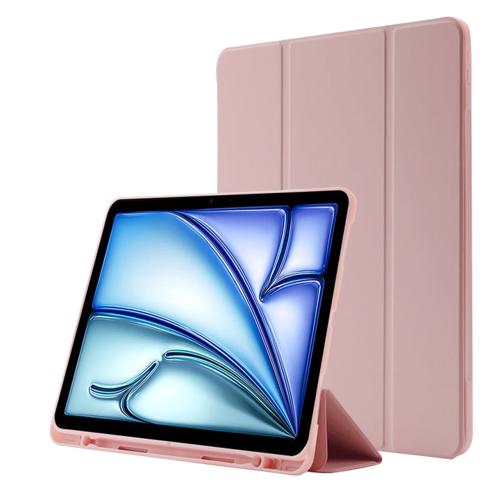 Estuche para tableta de cuero triple Skin Feel con ranura para bolígrafo, For iPad Pro 13 2025 / 2024, For iPad Pro 11 2025 / 2024, For iPad Air 11 2025 / 2024, For iPad Air 13 2025 / 2024