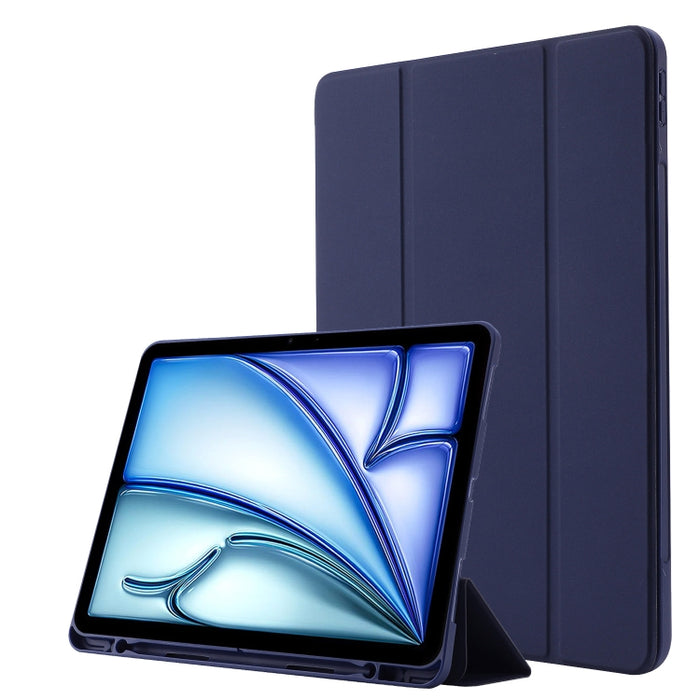 Estuche para tableta de cuero triple Skin Feel con ranura para bolígrafo, For iPad Pro 13 2025 / 2024, For iPad Pro 11 2025 / 2024, For iPad Air 11 2025 / 2024, For iPad Air 13 2025 / 2024