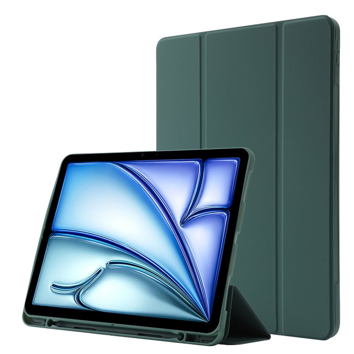 Estuche para tableta de cuero triple Skin Feel con ranura para bolígrafo, For iPad Pro 13 2025 / 2024, For iPad Pro 11 2025 / 2024, For iPad Air 11 2025 / 2024, For iPad Air 13 2025 / 2024