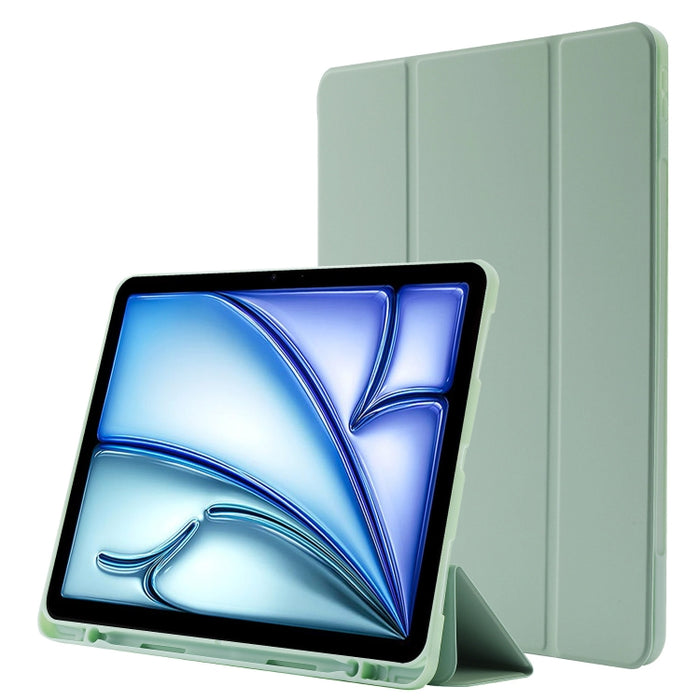 Estuche para tableta de cuero triple Skin Feel con ranura para bolígrafo, For iPad Pro 13 2025 / 2024, For iPad Pro 11 2025 / 2024, For iPad Air 11 2025 / 2024, For iPad Air 13 2025 / 2024