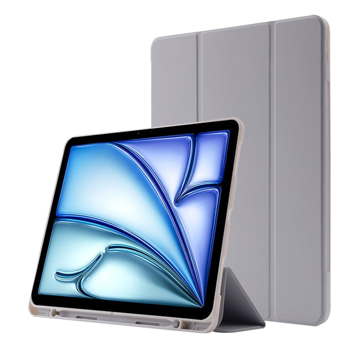 Estuche para tableta de cuero triple Skin Feel con ranura para bolígrafo, For iPad Pro 13 2025 / 2024, For iPad Pro 11 2025 / 2024, For iPad Air 11 2025 / 2024, For iPad Air 13 2025 / 2024