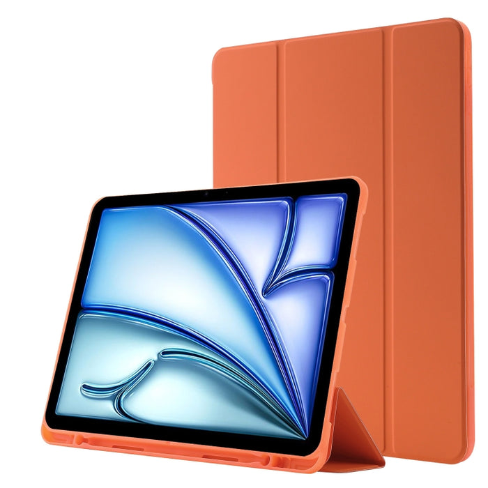 Estuche para tableta de cuero triple Skin Feel con ranura para bolígrafo, For iPad Pro 13 2025 / 2024, For iPad Pro 11 2025 / 2024, For iPad Air 11 2025 / 2024, For iPad Air 13 2025 / 2024