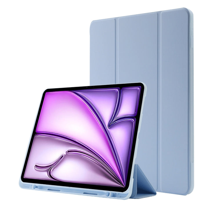 Estuche para tableta de cuero triple Skin Feel con ranura para bolígrafo, For iPad Pro 13 2025 / 2024, For iPad Pro 11 2025 / 2024, For iPad Air 11 2025 / 2024, For iPad Air 13 2025 / 2024