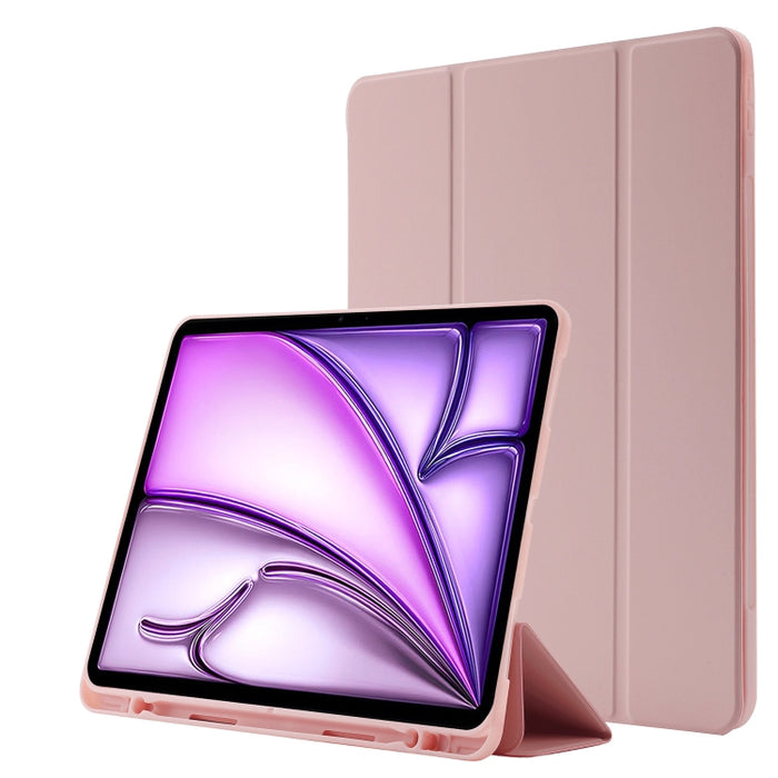 Estuche para tableta de cuero triple Skin Feel con ranura para bolígrafo, For iPad Pro 13 2025 / 2024, For iPad Pro 11 2025 / 2024, For iPad Air 11 2025 / 2024, For iPad Air 13 2025 / 2024
