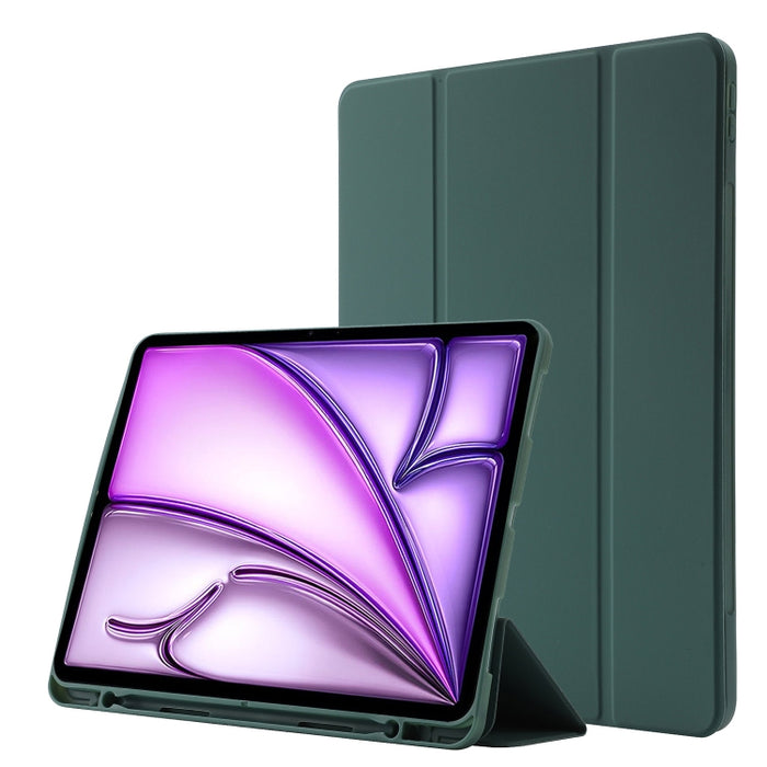 Estuche para tableta de cuero triple Skin Feel con ranura para bolígrafo, For iPad Pro 13 2025 / 2024, For iPad Pro 11 2025 / 2024, For iPad Air 11 2025 / 2024, For iPad Air 13 2025 / 2024