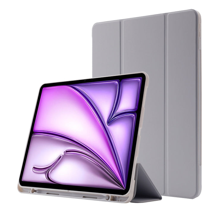 Estuche para tableta de cuero triple Skin Feel con ranura para bolígrafo, For iPad Pro 13 2025 / 2024, For iPad Pro 11 2025 / 2024, For iPad Air 11 2025 / 2024, For iPad Air 13 2025 / 2024