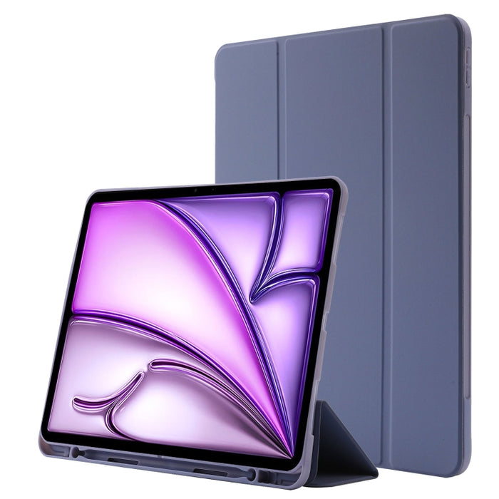 Estuche para tableta de cuero triple Skin Feel con ranura para bolígrafo, For iPad Pro 13 2025 / 2024, For iPad Pro 11 2025 / 2024, For iPad Air 11 2025 / 2024, For iPad Air 13 2025 / 2024