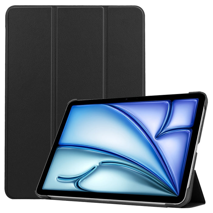 Funda para tableta de cuero inteligente con soporte triple Custer Pure Color, For iPad Pro 13 2025 / 2024, For iPad Air 13 2025 / 2024