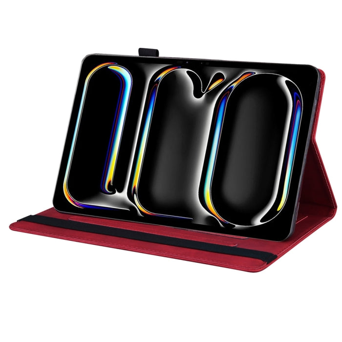 Empalme de funda de tableta de cuero a prueba de golpes, For iPad Pro 13 2025 / 2024, For iPad Pro 11 2025 / 2024
