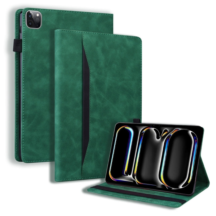 Empalme de funda de tableta de cuero a prueba de golpes, For iPad Pro 13 2025 / 2024, For iPad Pro 11 2025 / 2024