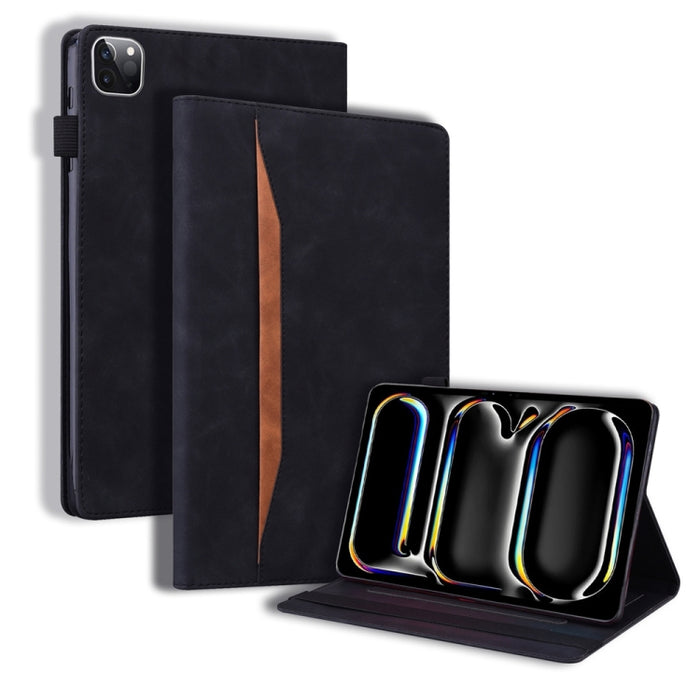Empalme de funda de tableta de cuero a prueba de golpes, For iPad Pro 13 2025 / 2024, For iPad Pro 11 2025 / 2024