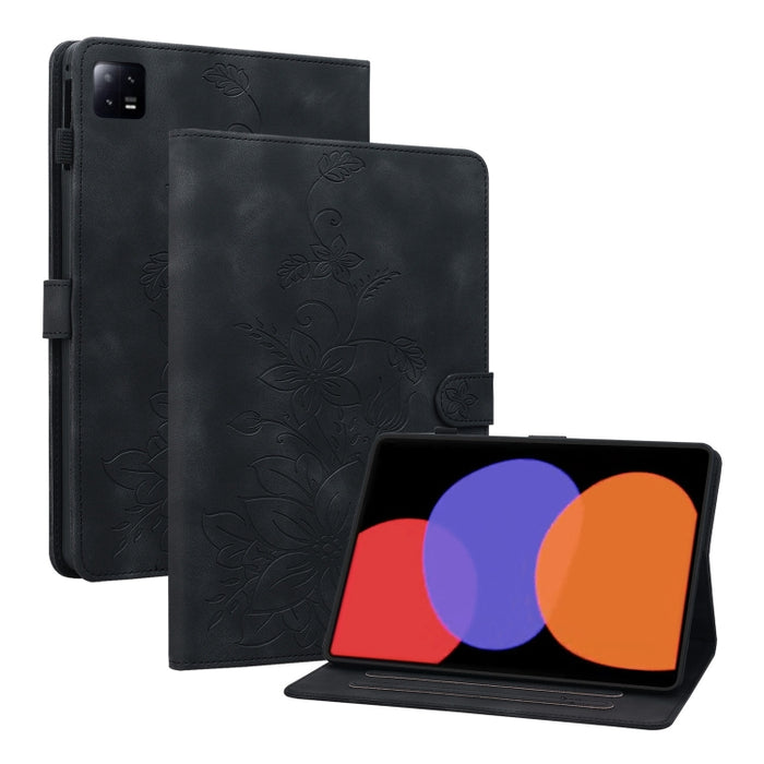 Funda para tablet Lily de piel repujada, For Redmi K Pad 2 8.8 inch 2026, For Xiaomi Redmi K Pad 8.8 inch, For Redmi Pad 2 / Redmi Pad SE 11 2025, For Xiaomi Pad 7 / Pad 7 Pro, For Xiaomi Redmi Pad SE 8.7, For Xiaomi Redmi Pad Pro 12.1                 ...