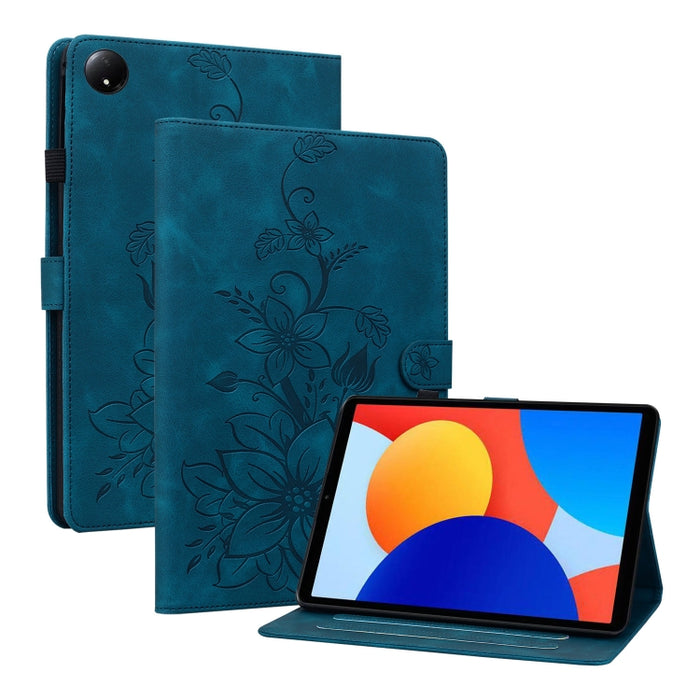 Funda para tablet Lily de piel repujada, For Redmi K Pad 2 8.8 inch 2026, For Xiaomi Redmi K Pad 8.8 inch, For Redmi Pad 2 / Redmi Pad SE 11 2025, For Xiaomi Pad 7 / Pad 7 Pro, For Xiaomi Redmi Pad SE 8.7, For Xiaomi Redmi Pad Pro 12.1                 ...