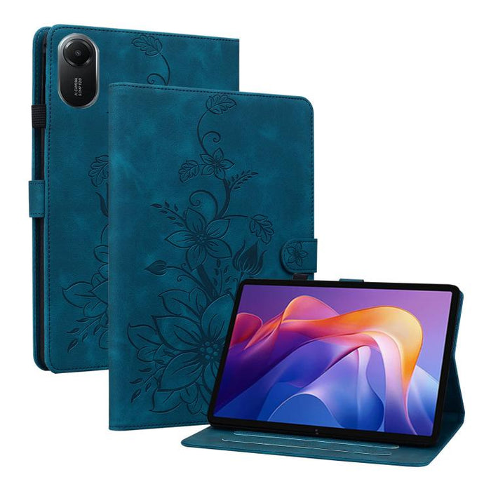Funda para tablet Lily de piel repujada, For Redmi K Pad 2 8.8 inch 2026, For Xiaomi Redmi K Pad 8.8 inch, For Redmi Pad 2 / Redmi Pad SE 11 2025, For Xiaomi Pad 7 / Pad 7 Pro, For Xiaomi Redmi Pad SE 8.7, For Xiaomi Redmi Pad Pro 12.1                 ...