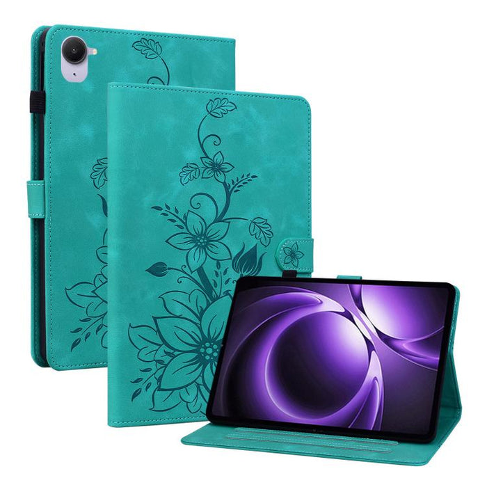 Funda para tablet Lily de piel repujada, For Redmi K Pad 2 8.8 inch 2026, For Xiaomi Redmi K Pad 8.8 inch, For Redmi Pad 2 / Redmi Pad SE 11 2025, For Xiaomi Pad 7 / Pad 7 Pro, For Xiaomi Redmi Pad SE 8.7, For Xiaomi Redmi Pad Pro 12.1                 ...