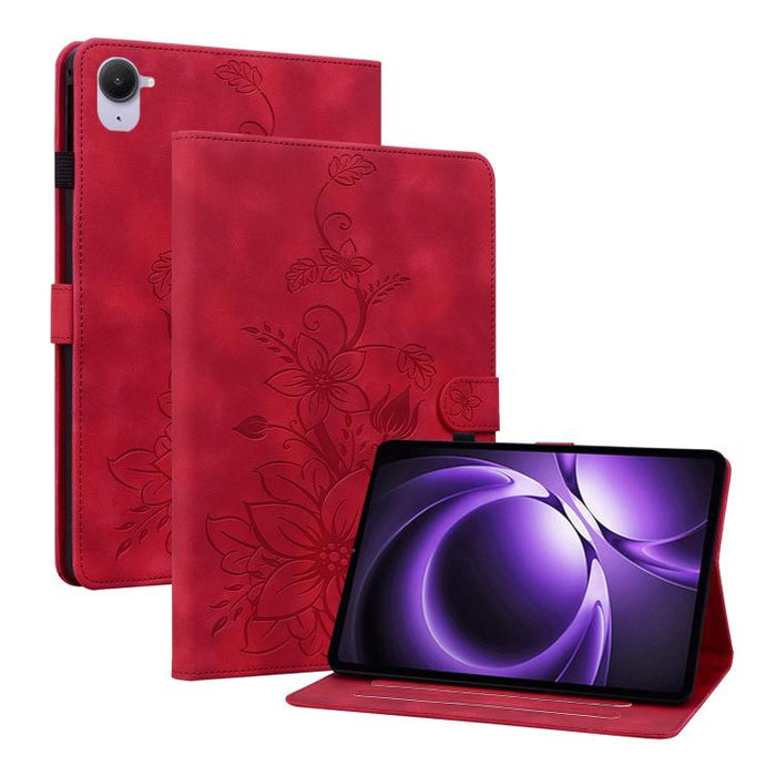 Funda para tablet Lily de piel repujada, For Redmi K Pad 2 8.8 inch 2026, For Xiaomi Redmi K Pad 8.8 inch, For Redmi Pad 2 / Redmi Pad SE 11 2025, For Xiaomi Pad 7 / Pad 7 Pro, For Xiaomi Redmi Pad SE 8.7, For Xiaomi Redmi Pad Pro 12.1                 ...