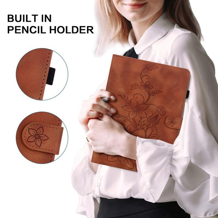 Funda para tablet Lily de piel repujada, For Redmi K Pad 2 8.8 inch 2026, For Xiaomi Redmi K Pad 8.8 inch, For Redmi Pad 2 / Redmi Pad SE 11 2025, For Xiaomi Pad 7 / Pad 7 Pro, For Xiaomi Redmi Pad SE 8.7, For Xiaomi Redmi Pad Pro 12.1                 ...