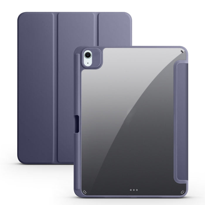 Funda para tableta de cuero inteligente de acrílico con 3 pliegues, For iPad Pro 13 2025 / 2024, For iPad Pro 11 2025 / 2024, For iPad Air 11 2024 / 2025