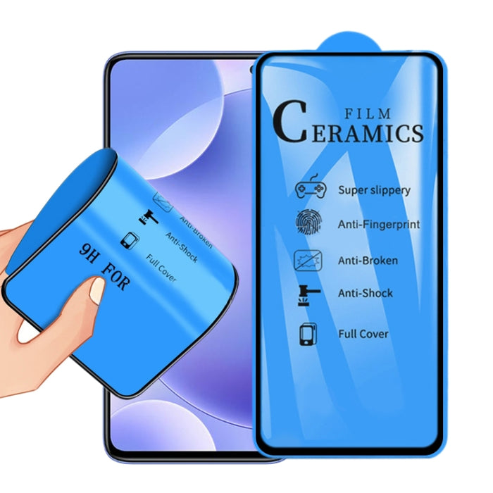Película de cerámica de cubierta completa con pegamento completo 2.5D, For Xiaomi Mi 9T, For Xiaomi Mi Play, For Xiaomi Redmi K30, For Samsung Galaxy A01, For Xiaomi Redmi Note 8, For Samsung Galaxy A21, For Xiaomi Redmi Note 8T, For Samsung Galaxy A20...