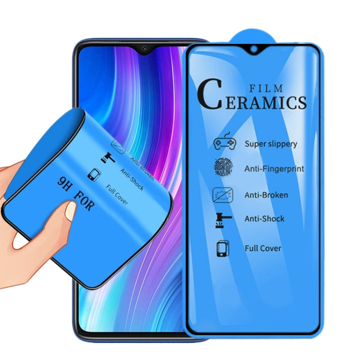 Película de cerámica de cubierta completa con pegamento completo 2.5D, For Xiaomi Mi 9T, For Xiaomi Mi Play, For Xiaomi Redmi K30, For Samsung Galaxy A01, For Xiaomi Redmi Note 8, For Samsung Galaxy A21, For Xiaomi Redmi Note 8T, For Samsung Galaxy A20...