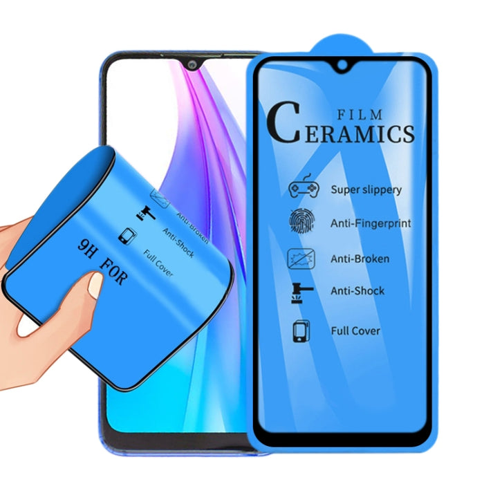 Película de cerámica de cubierta completa con pegamento completo 2.5D, For Xiaomi Mi 9T, For Xiaomi Mi Play, For Xiaomi Redmi K30, For Samsung Galaxy A01, For Xiaomi Redmi Note 8, For Samsung Galaxy A21, For Xiaomi Redmi Note 8T, For Samsung Galaxy A20...